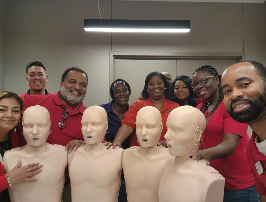 cpr tutoring using equipment about houston tx